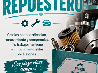 ¡Feliz Día del Repuestero!