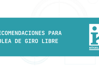 RECOMENCIONES PARA POLEAS DE GIRO LIBRE